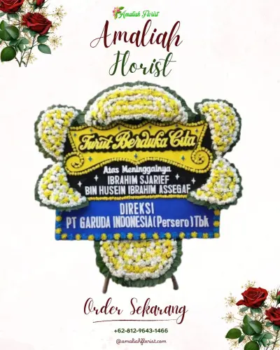 Papan Bunga Duka di Sendang